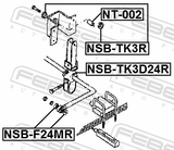 Febest NT-002 Bushing Collar