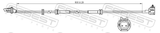 Febest 02606-018 ABS Sensor Rear Left