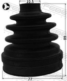 Febest 0115-SXV20RHT Boot Inner CV Joint Kit 77X89X22.5
