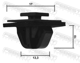 Febest 88570-188 Retainer Clip