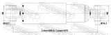 Febest 02110-019R Rear Shock Absorber Gas.Twin Tube