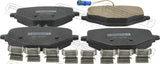 Febest 1601-167CR Pad Kit, Disc Brake, Rear (Ceramic) Ceramic