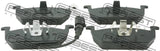 Febest 2601-OCTA7F Pad Kit, Disc Brake, Front