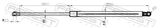 Febest 29117-004 Trunk Gas Strut (With End Damping) L482/480N