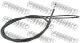 Febest 05103-CX5 Fuel Lid Lock Control Cable
