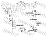 Febest 1024-SILVUPF Upper Front Arm