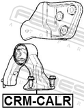 Febest CRM-CALR Rear Engine Mount