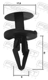 Febest 88570-153 Retainer Clip