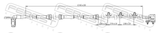 Febest 02606-008 ABS Sensor Rear Right