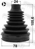 Febest 1815-ASJT Boot Inner CV Joint Kit 78X105.6X24
