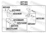 Febest GWT-F7F Brake Caliper Slide Pin Bushing