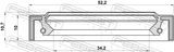 Febest 95IAY-36521011X Drive Shaft Oil Seal 34.2X52.2X10X10.7