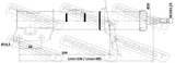 Febest 12110-013FL Shock Absorber Front Left Gas.Twin Tube