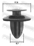 Febest 88570-087 Retainer Clip