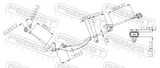 Febest 04606-014 ABS Sensor Front Right