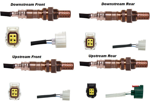 APDTY KIT-AFS-007 Oxygen Air Fuel Ratio O2 Sensor Set Of 4