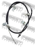 Febest 0199-PCGRJ120RH Parking Brake Cable, Right