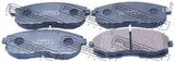 Febest 0201-J31F Pad Kit, Disc Brake, Front