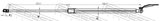Febest 02117-006RH Tailgate Gas Strut Right