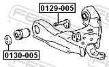 Febest 0130-005 Cam