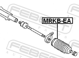 Febest MRKB-EA Steering Gear Boot