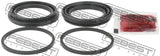 Febest 1075-T200F Front Brake Caliper Repair Kit (Set For Two Sides)