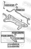 Febest 2124-ESPFRH Right Front Arm