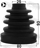 Febest 0115-AZT251TRH Boot Inner CV Joint Kit 80X93X25