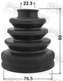 Febest 0315-CRV Boot Inner CV Joint Kit 76.5X90X22.3