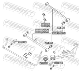 Febest 6532-001 Cam Sub-Assembly