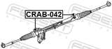 Febest CRAB-042 Steering Rack Bushing