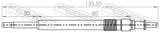 Febest 16642-006 Glow Plug