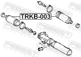 Febest TRKB-003 Steering Gear Boot