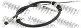 Febest 14100-KYR05RH Parking Brake Cable, Right