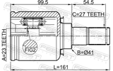 Febest 1211-CEED Inner CV Joint Left 23X41X27