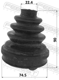 Febest 0315-EST Boot Inner CV Joint Kit 74.5X90X22.4