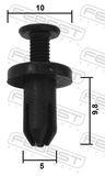 Febest 88570-078 Retainer Clip