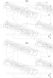Febest 2301-9BF Pad Kit, Disc Brake, Front (With Wear Sensor)