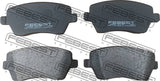 Febest 0201-E11F Pad Kit, Disc Brake, Front - Kit