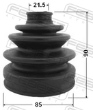 Febest 0217-017 Boot Outer CV Joint Kit 85X90X21.5
