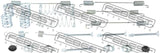 Febest 0204-D10R-KIT Brake Shoe Fitting Kit