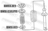 Febest BMSI-G30UPR Rear Spring Upper Seat