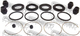 Febest 0875-B12F Front Brake Caliper Repair Kit (Set For Two Sides)