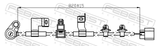 Febest 04606-020 ABS Sensor Rear Right