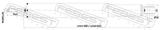Febest 01110-011R Rear Shock Absorber Gas.Twin Tube