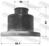Febest 0715-JB416SA Drive Shaft CV Joint Boot 84.1X61X24