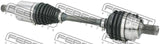 Febest 1614-221FRH Front CV Axle Shaft Right 27X578X30