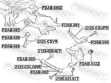 Febest FDAB-090 Rear Transverse Rod Bushing