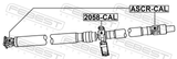 Febest ASCR-CAL Cross Shaft Joint, Drive Shaft 22X56