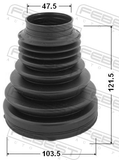 Febest 2715P-XC90F Boot Inner CV Joint Kit Pvc 103.5X121.5X47.5